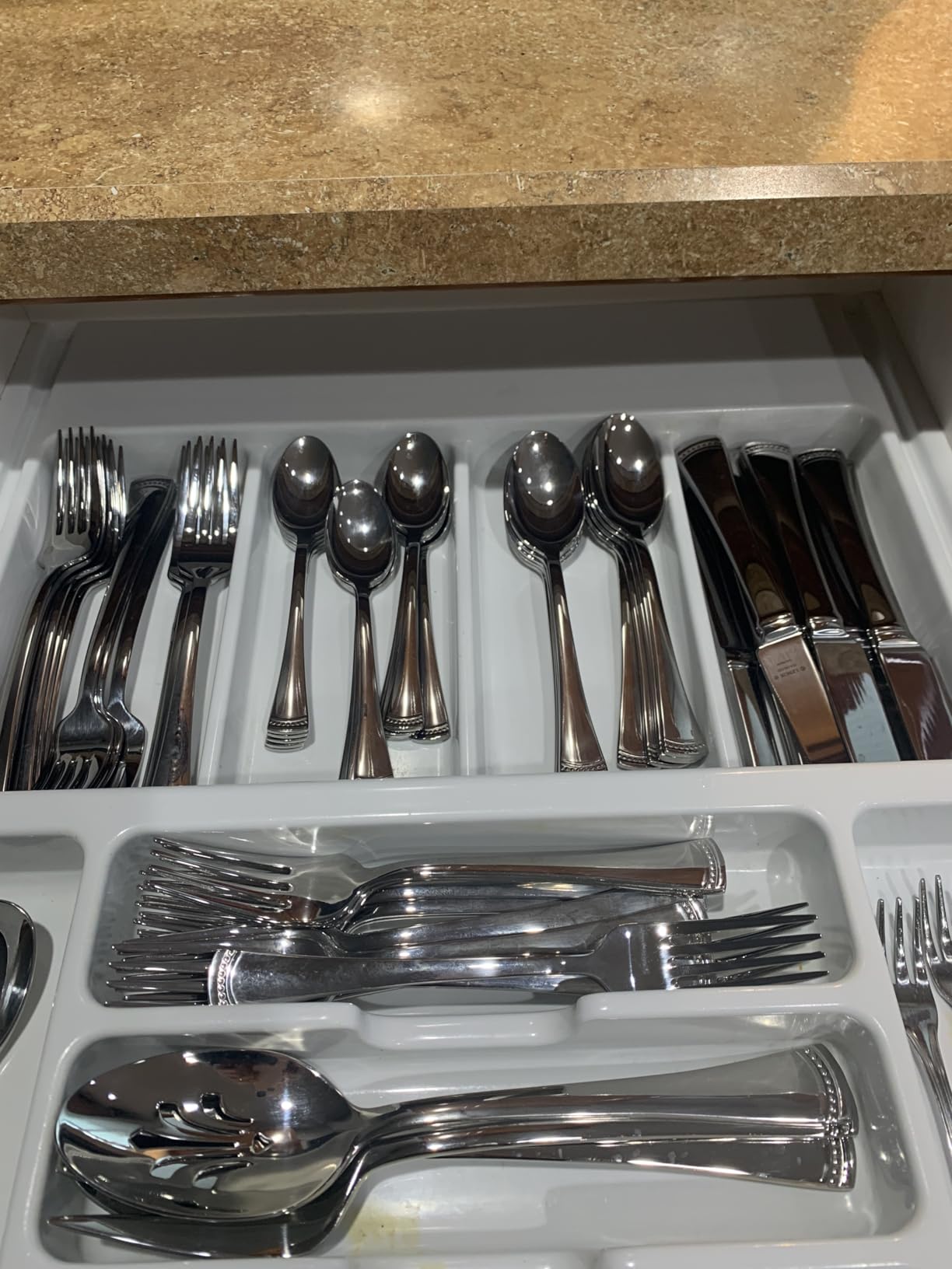 Lenox Portola 65-Piece 18/10 Silverware Set for 12, Flatware customer photo 1