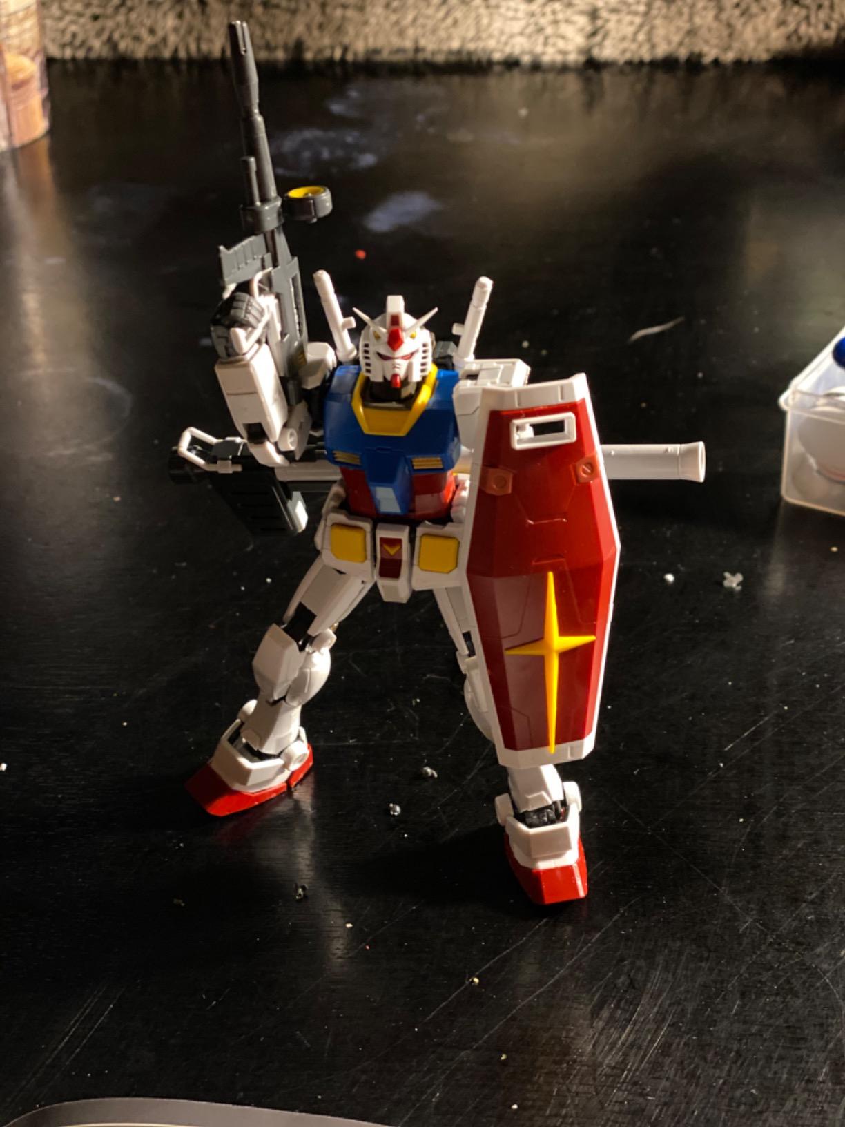 Bandai Hobby Bandai #01 RX-78-2 Gundam 1/144, Real Grade (BAN163280) customer photo 1