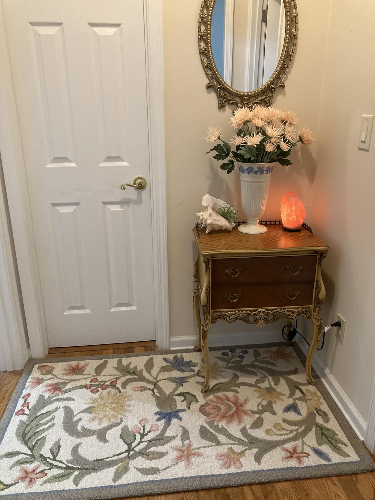 SAFAVIEH Chelsea Wool Area Rug 9'x12', Traditional Ivory HK248A customer photo 1