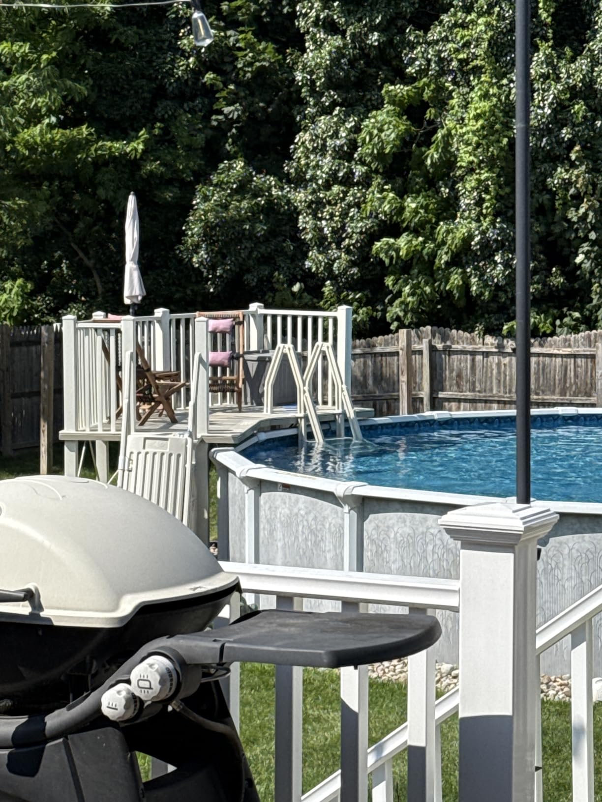 Vinyl Works of Canada Above Ground Swimming Pool Resin Deck Kit customer photo 1