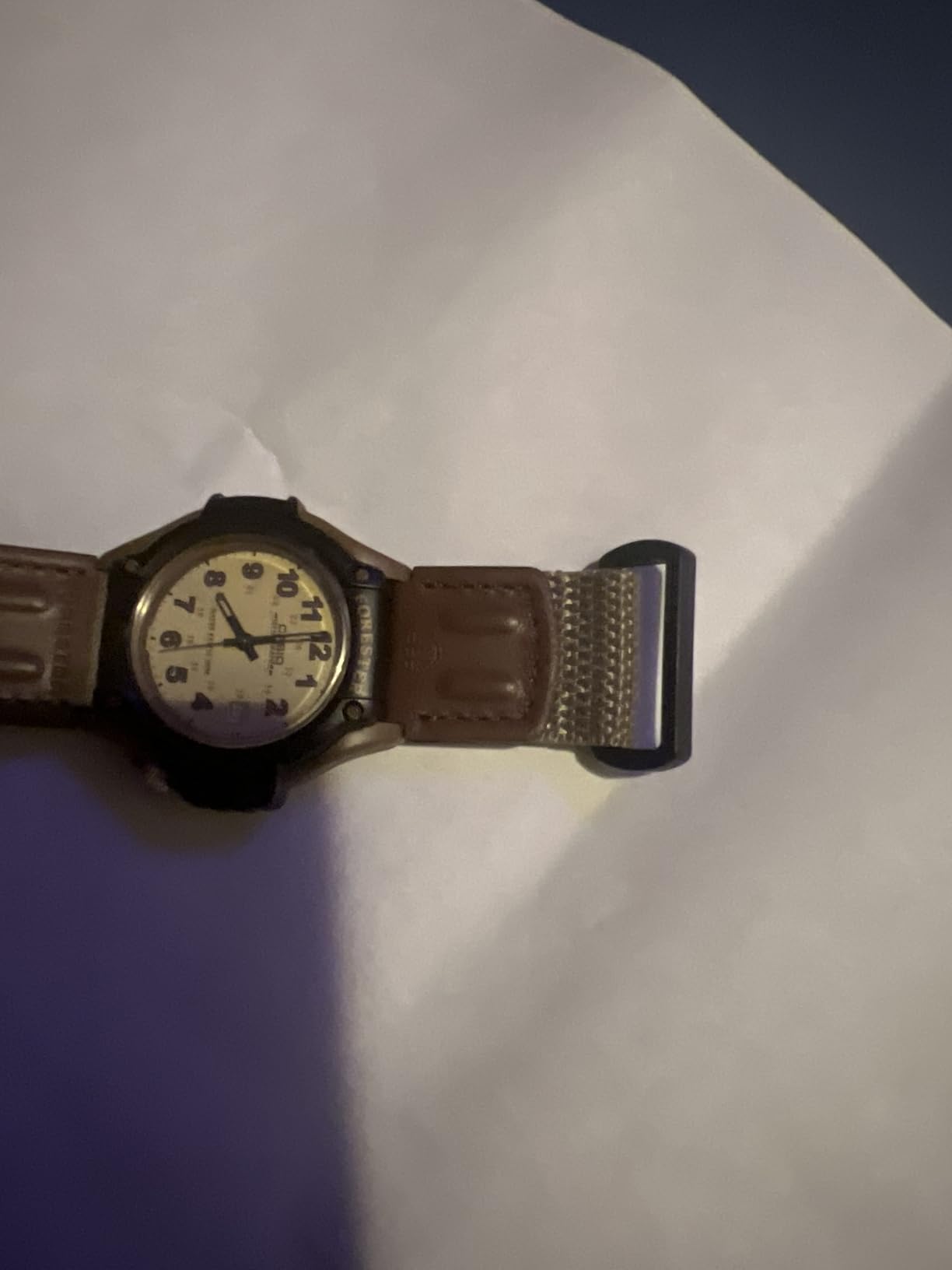 Casio FT500WC Series | Men's Analog Watch | 100 Meter Water Resistance | LED Light | Date Display | Leather/Cloth Band | Regular Time Keeping (HR, Min, SEC, PM, Date, Day) | 3 Year Battery customer photo 2