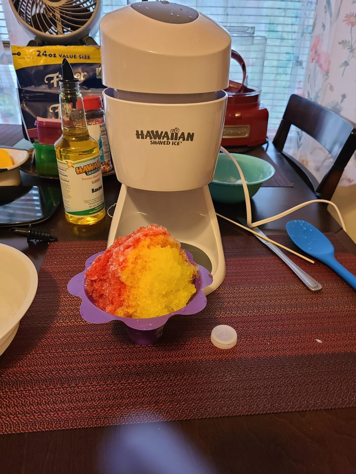Hawaiian Shaved Ice Machine S900A, White customer photo 2