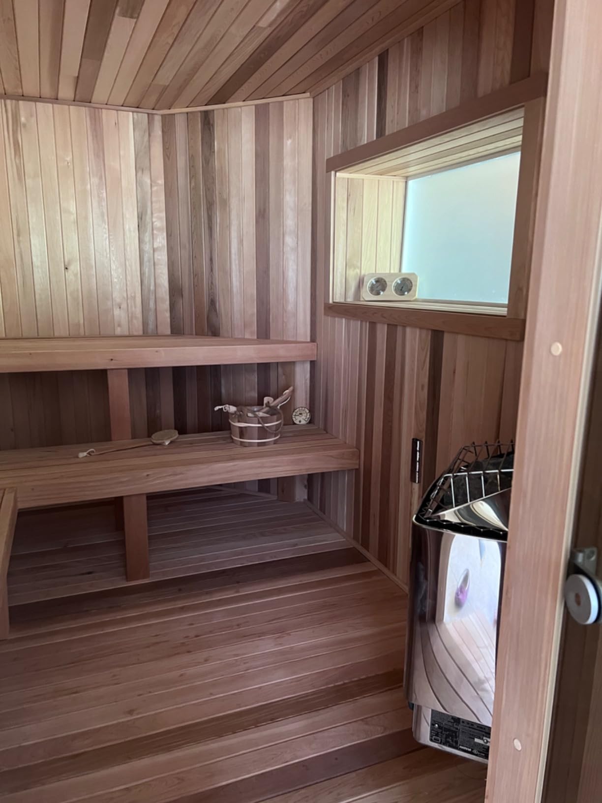 Finlandia/Harvia FLB-80/KIP-80B Sauna Heater, 8kw 240v/1ph, Maximum 425 cubic feet customer photo 1