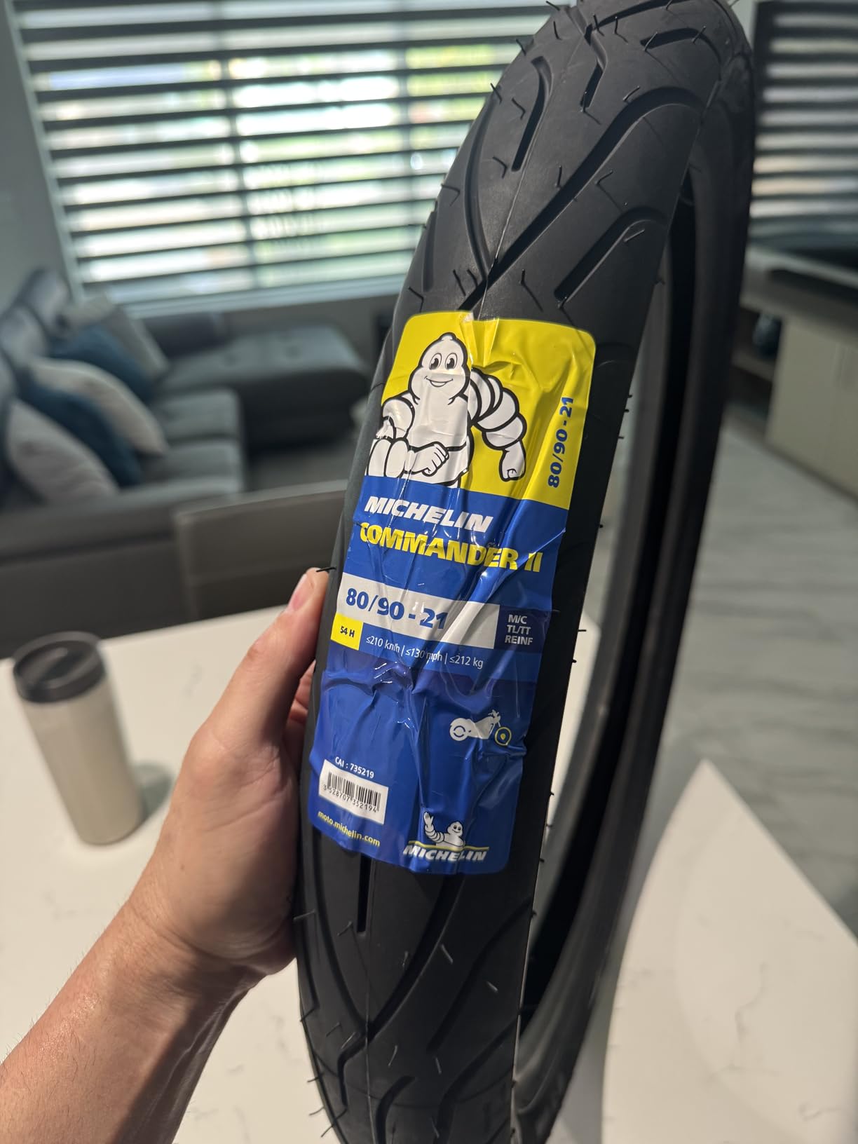 Michelin Commander II Cruiser Bias Tire-180/65-16 81H customer photo 1