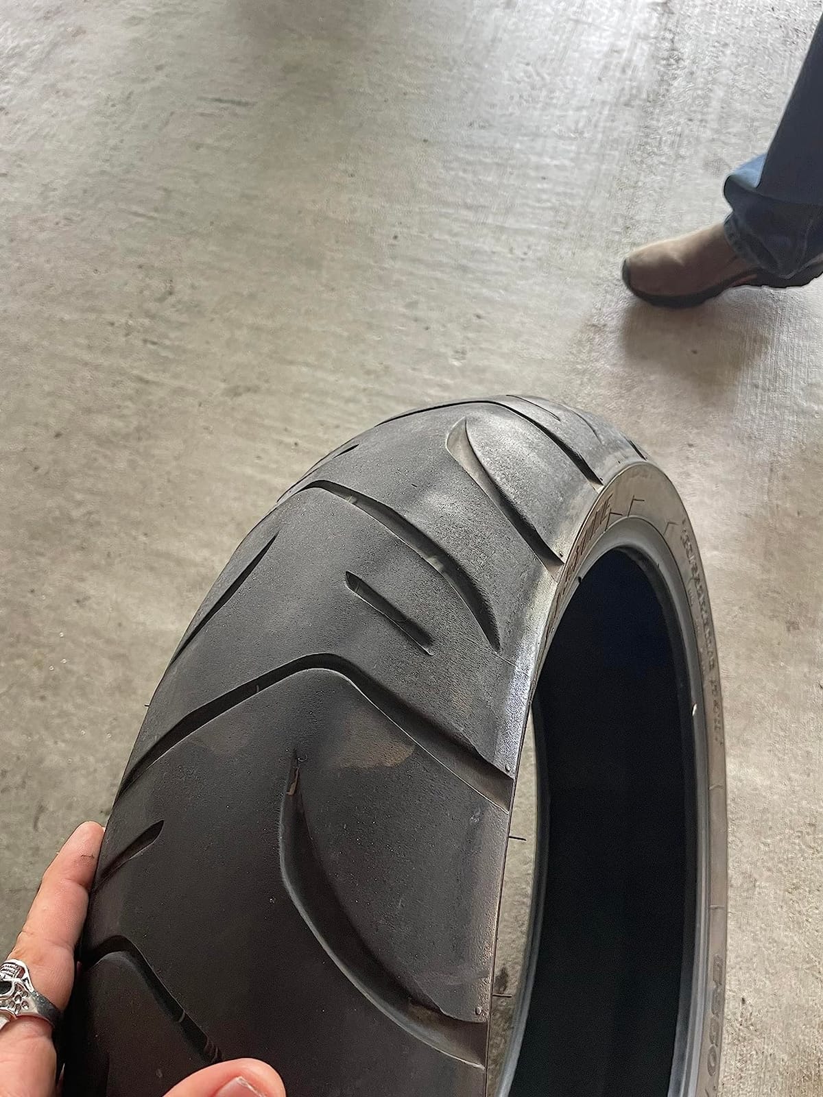 Bridgestone Excedra G850 Cruiser Rear Motorcycle Tire 180/55-18 customer photo 1