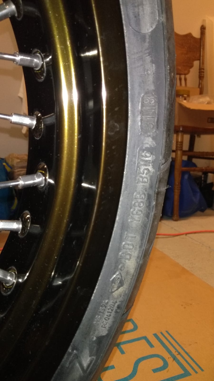 Continental ContiMotion Sport/Touring Motorcycle Tire Front 120/70-17 customer photo 2