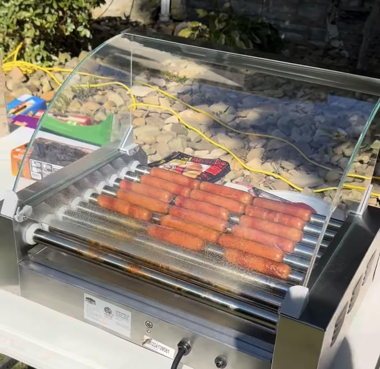 Great Northern Popcorn Hot Dog Roller Machine customer photo 2