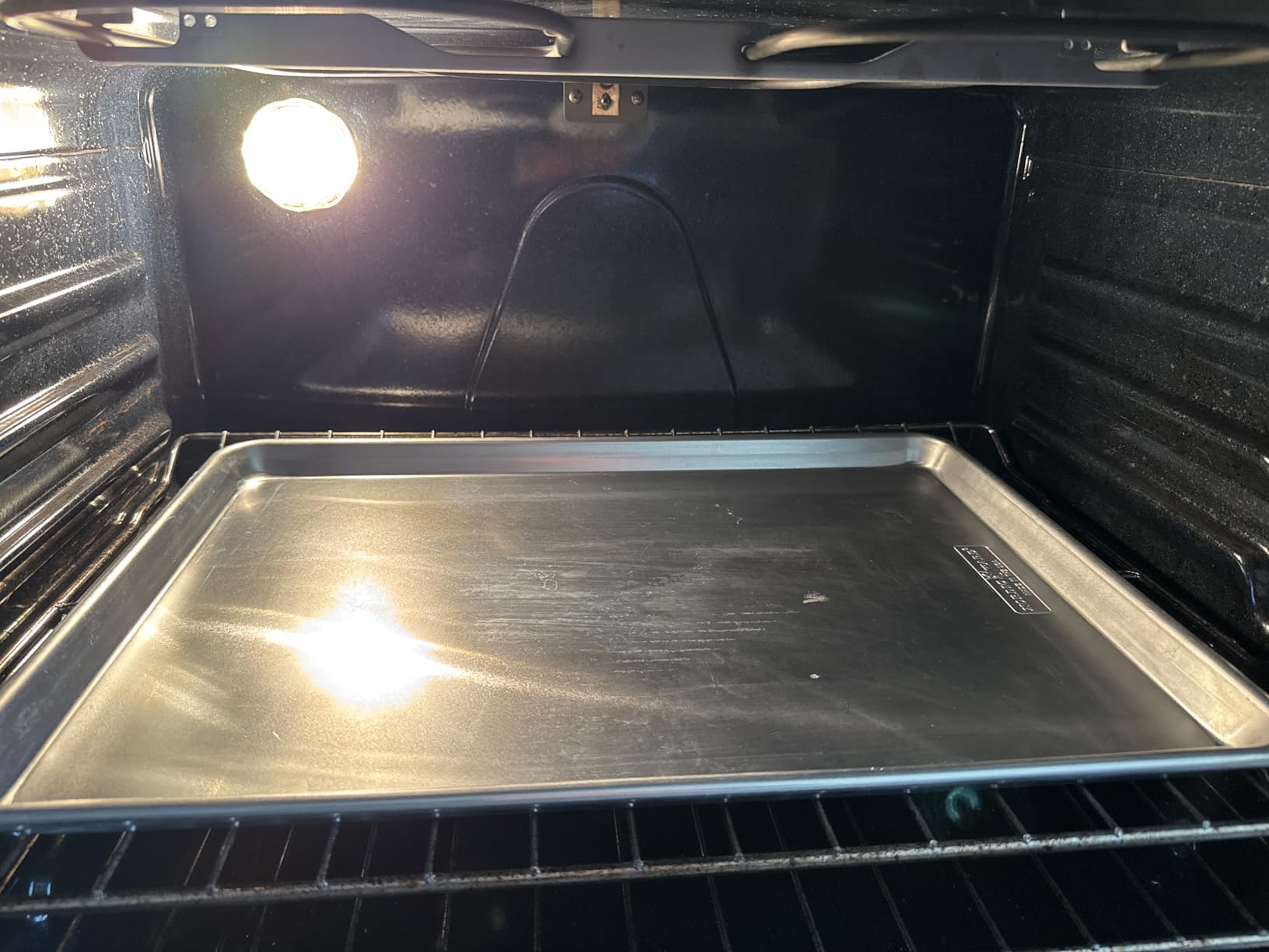 Nordic Ware Extra Large Baking Sheet, 21 x 15 inches, XL Big sheet pan Natural Uncoated Aluminum, Reinforced Steel Rim Prevents Warping, 1pk Big Sheet customer photo 1