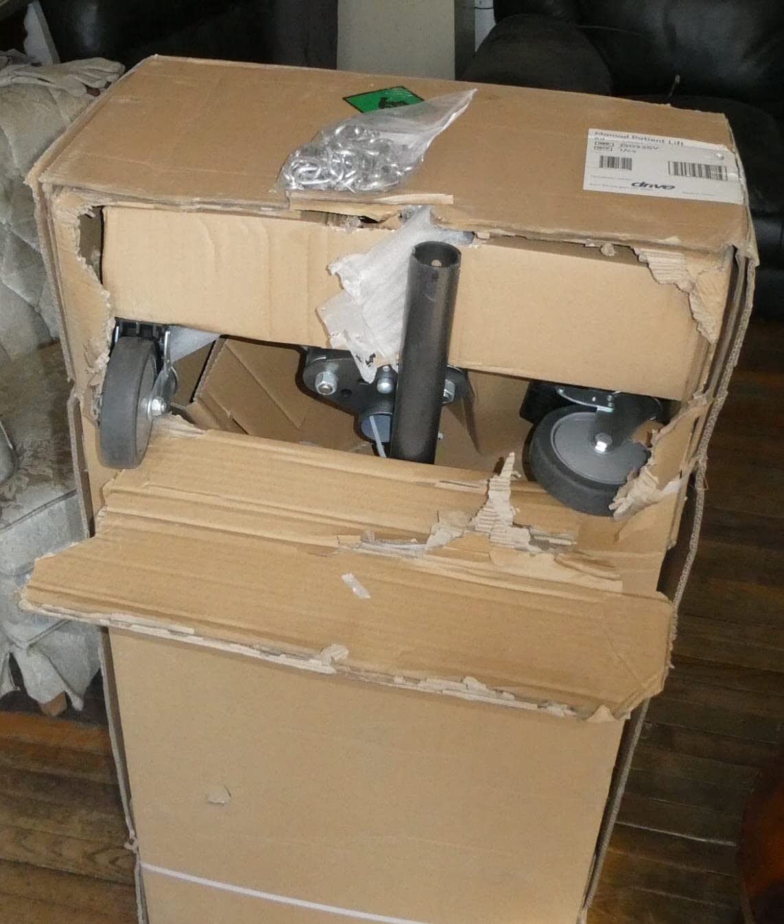 Drive Medical Handicap Hydraulic Lift, Silver Vein, 5 Inch customer photo 1