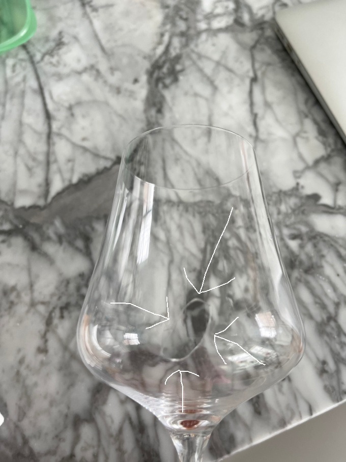 Gabriel-Glas StandArt Crystal Wine Glasses, Set of 2 with Gift Box - Premium, Universal Wine Glass for Red and White Wine - Dishwasher Safe, Lead-Free, 16 oz. customer photo 2