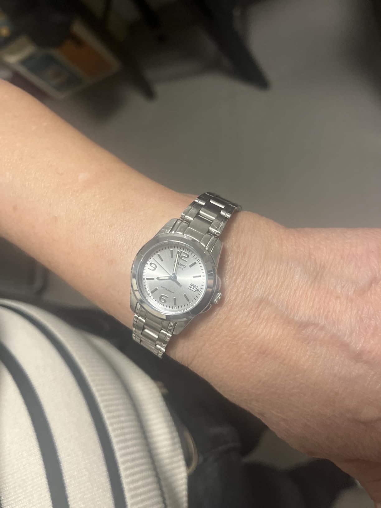 Casio Women's LTP1215A-7ACR Stainless Steel Watch customer photo 1