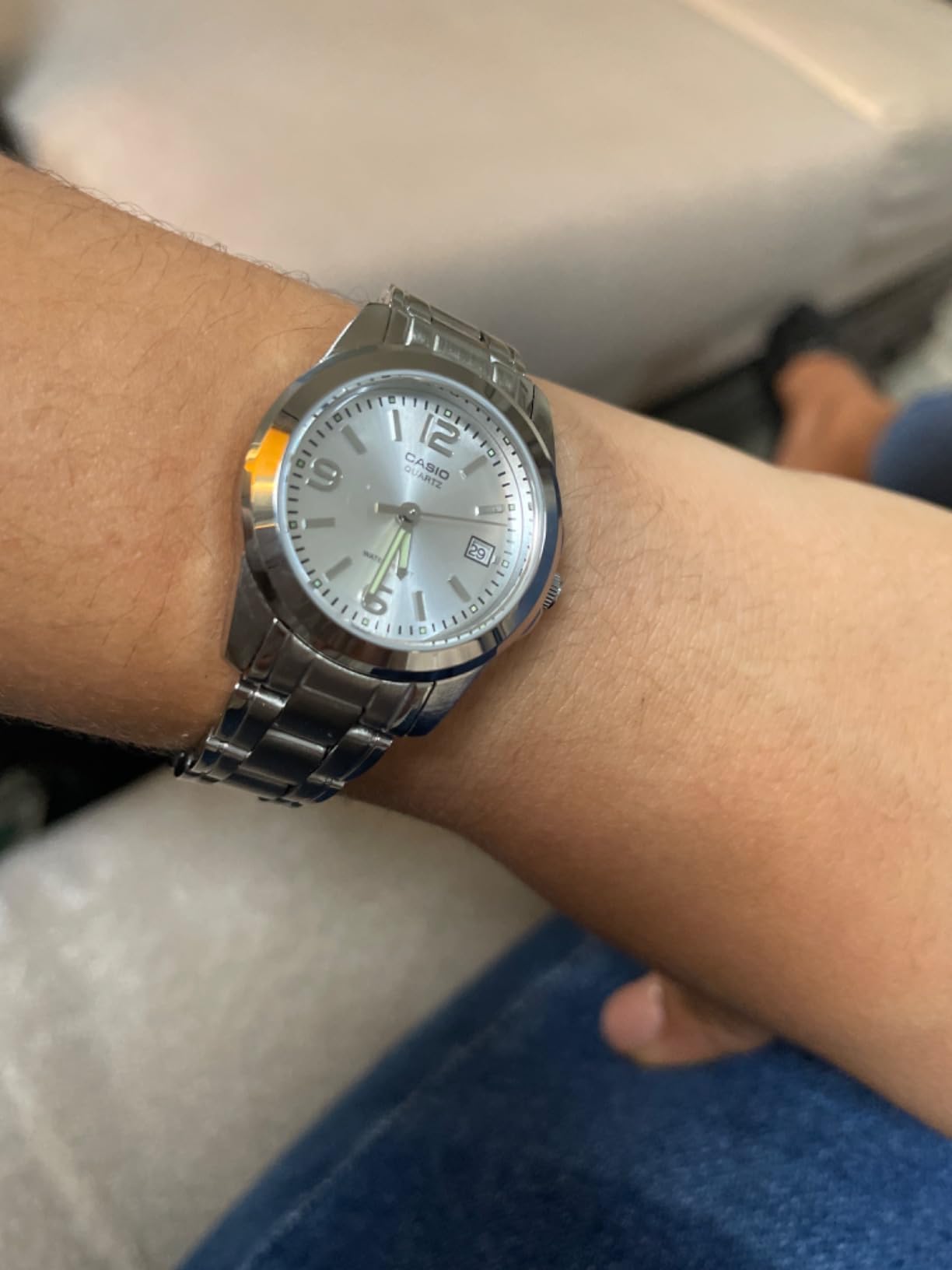 Casio Women's LTP1215A-7ACR Stainless Steel Watch customer photo 2