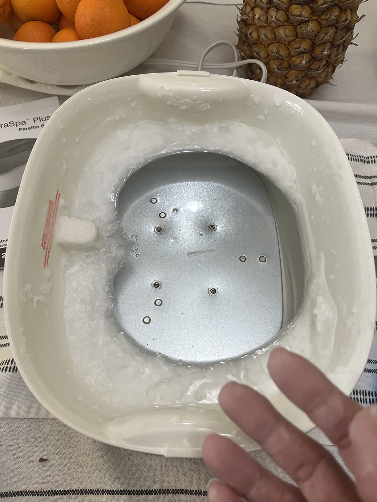 Homedics Paraffin Wax Machine for Hands Therapy customer photo 2