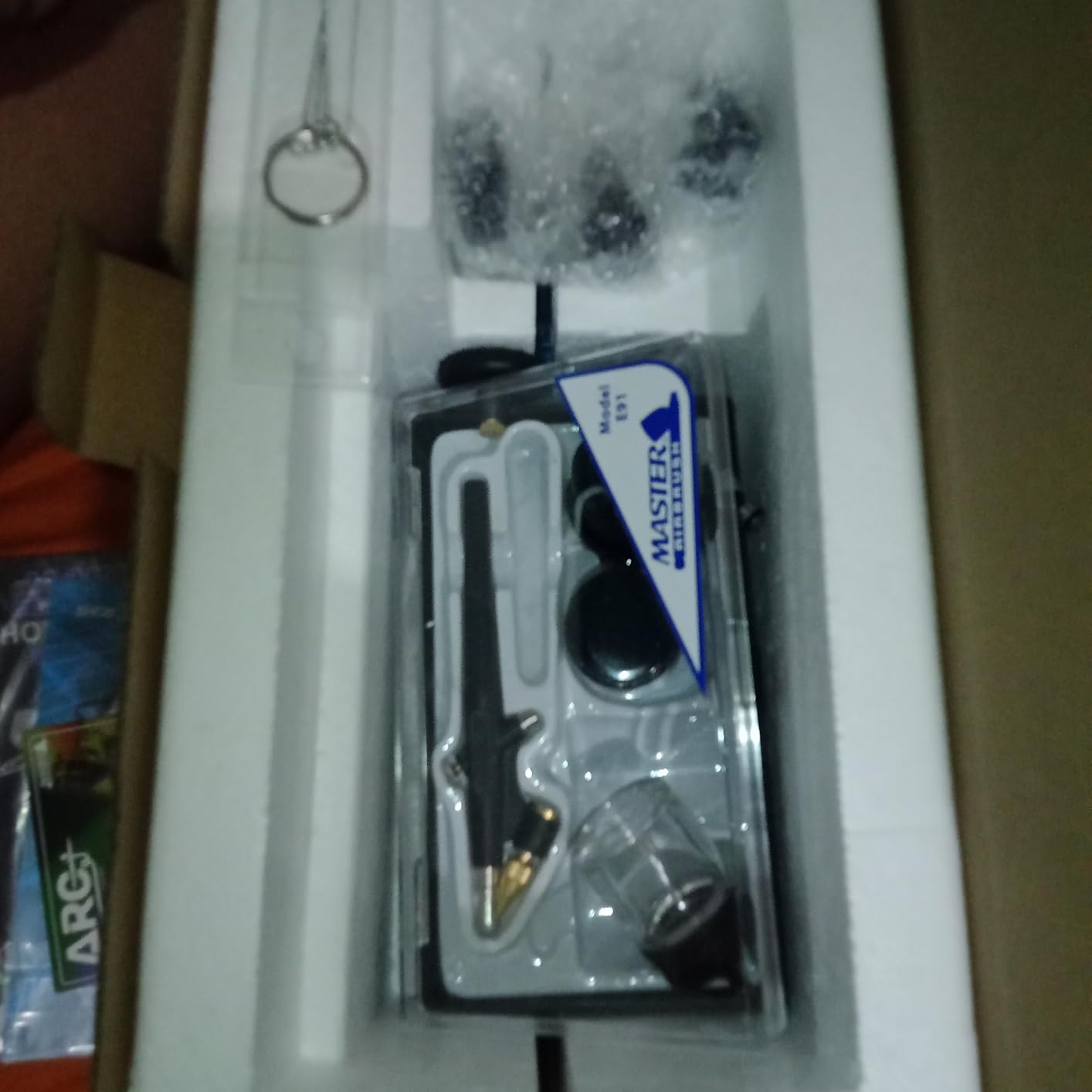Master Airbrush Cool Runner II Airbrush Kit with 3 Airbrushes, Dual Fan Air customer photo 1