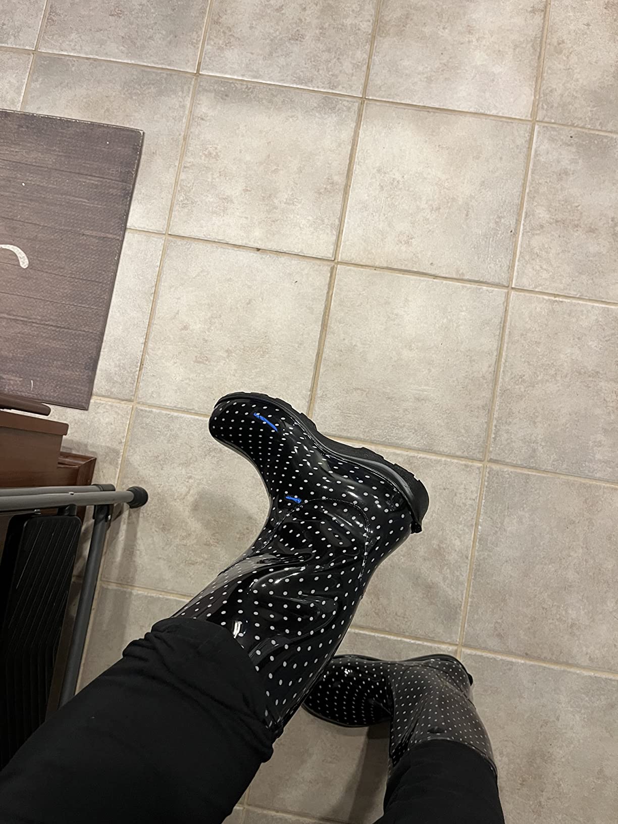 Sloggers Waterproof Garden Rain Boots for Women - Cute MidCalf Boots customer photo 1