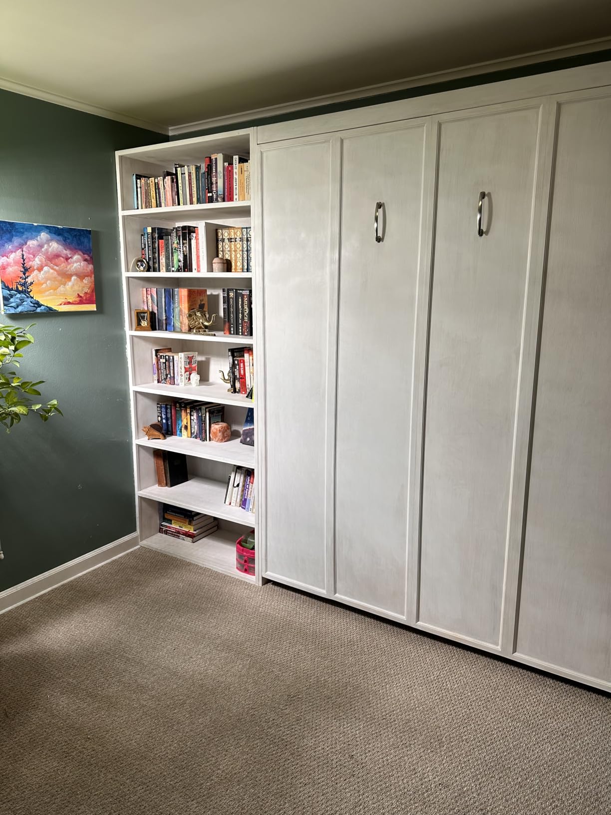 Create-A-Bed Queen Size Deluxe Murphy Bed Kit, Vertical customer photo 1