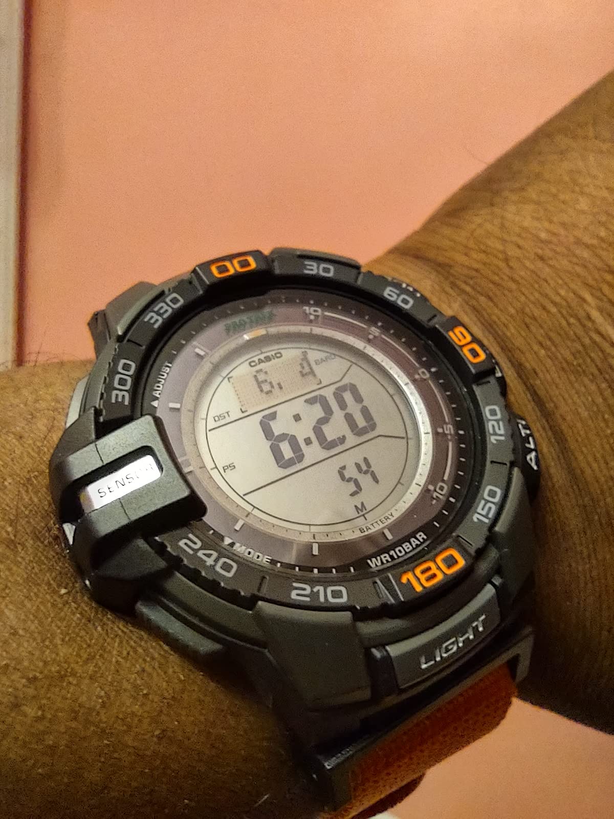 Casio Men's Pro Trek PRG-270-1 Tough Solar Triple Sensor Multifunction Digital Sport Watch customer photo 2