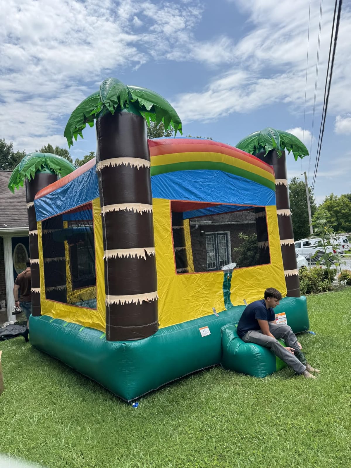 JumpOrange 15x13ft Color Crayon Commercial Grade 15oz PVC Bounce House customer photo 1