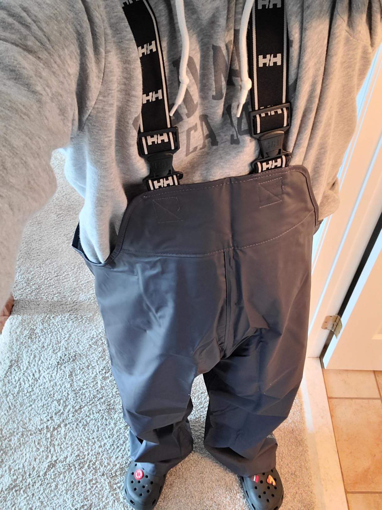 Helly Hansen Mandal Waterproof Bib Overalls for Men, Fishing Pants customer photo 1