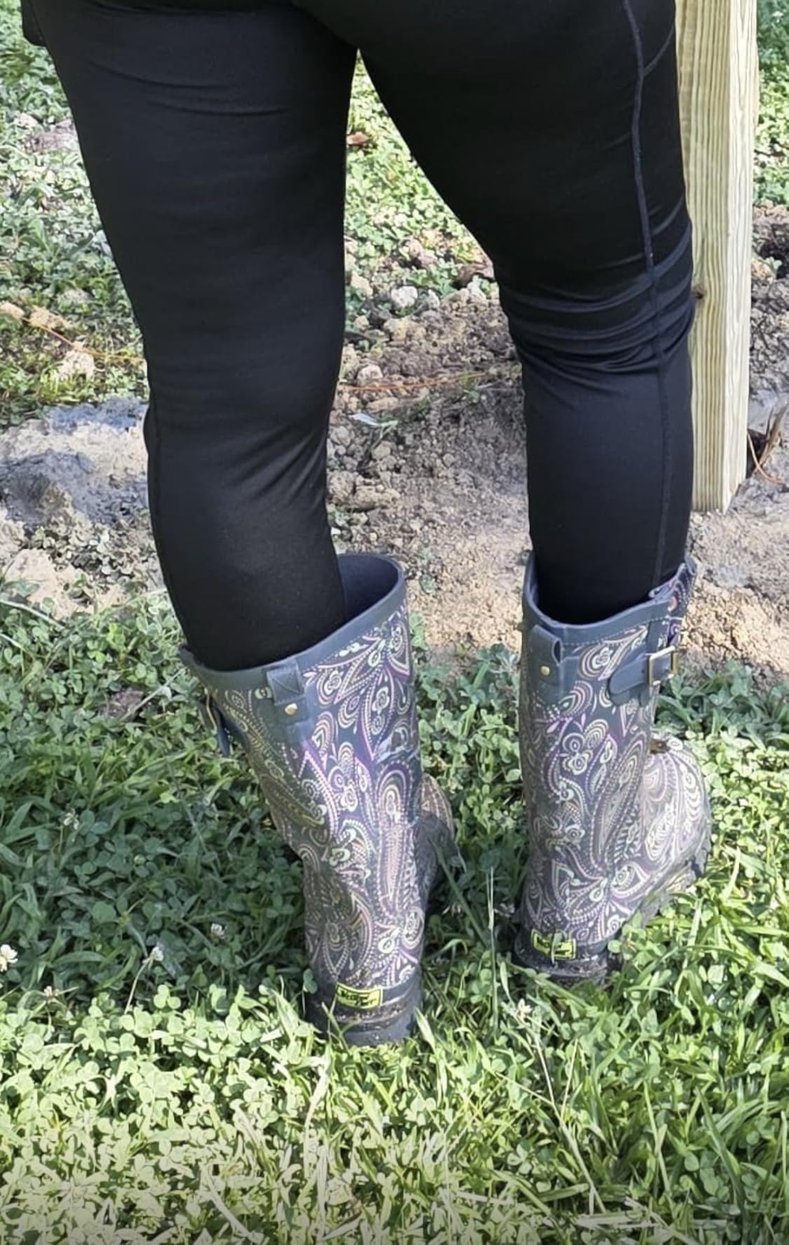 Western Chief Women's Tall Waterproof Rain Boot Outdoor Garden Shoes customer photo 2