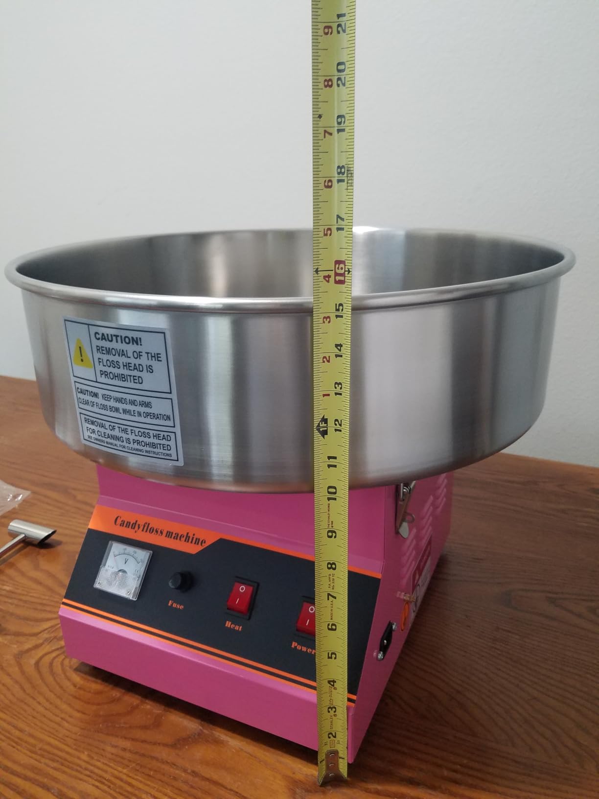 VIVO Pink 1030W Electric Cotton Candy Machine, CANDY-V001 customer photo 2