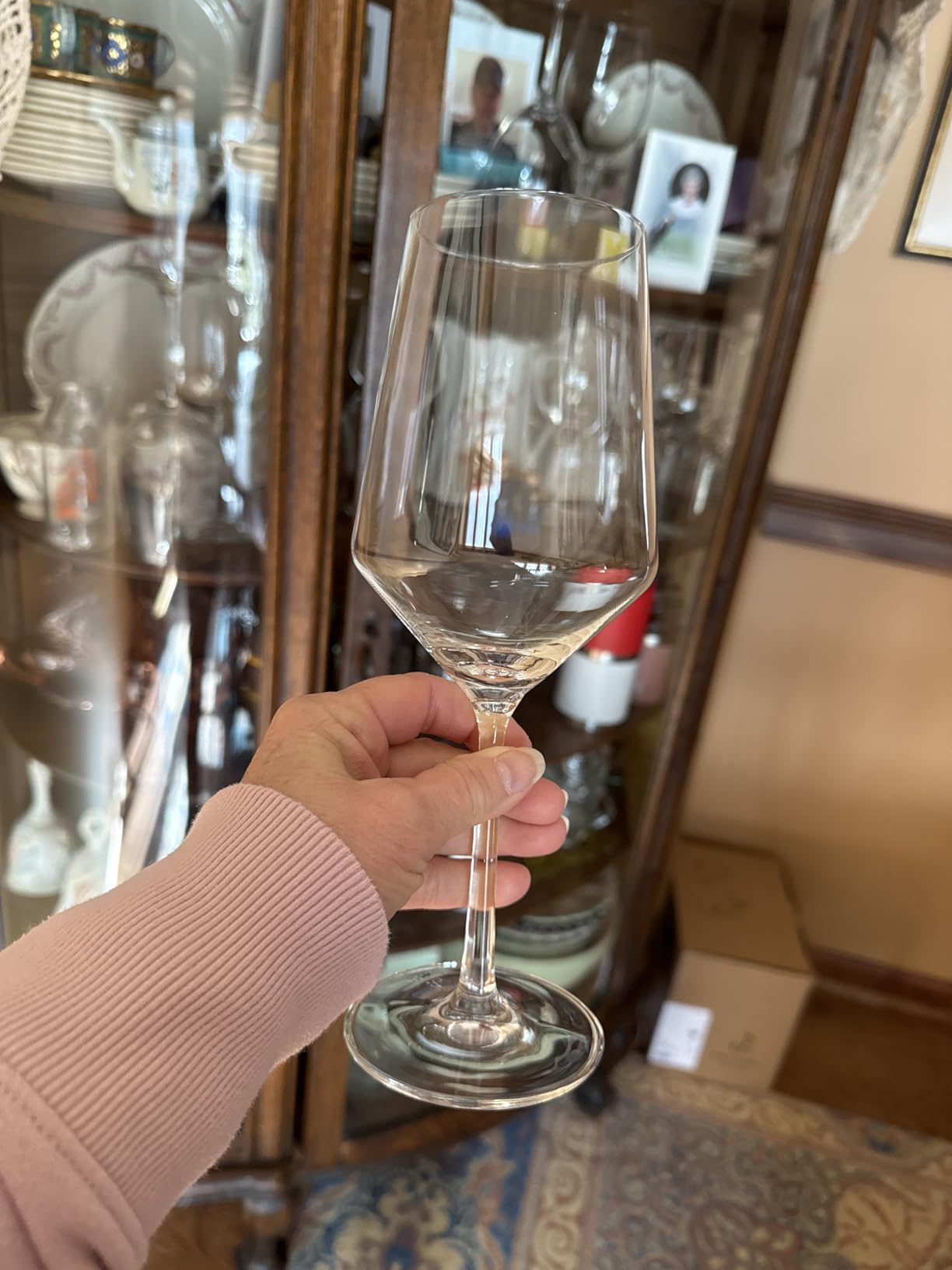 Zwiesel Glas Pure Cabernet Red Wine Glass (Set of 4), Graceful Wine Glasses for Red Wine, Dishwasher-Safe Tritan Crystal Glasses, Made in Germany (19 Ounce) customer photo 2