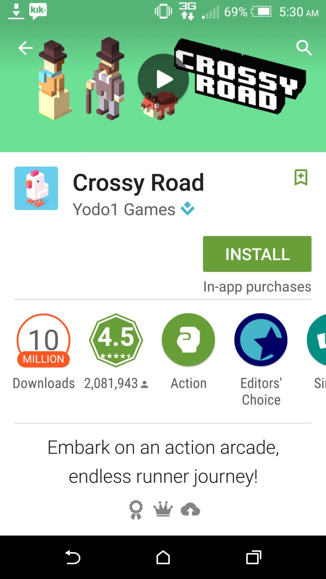 Crossy Road - App on Amazon Appstore customer photo 2