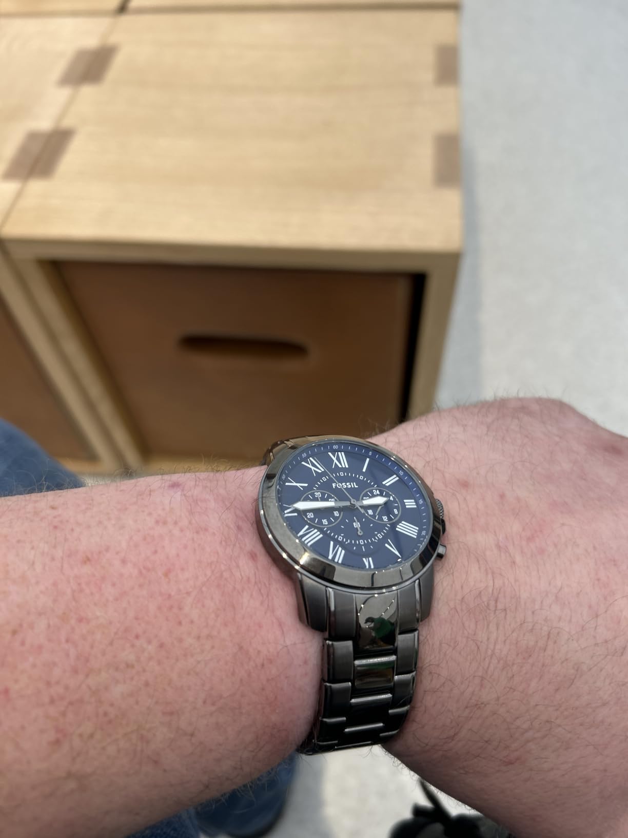 Fossil Men's Watch, Grant Quartz Chronograph Watch customer photo 1