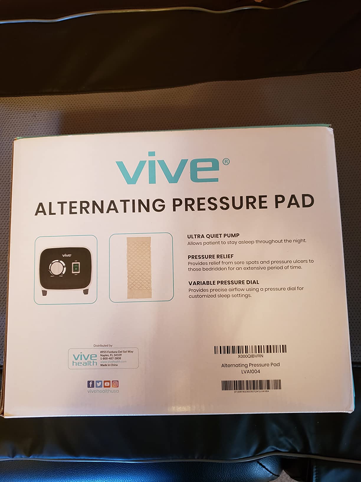 Vive Alternating Air Pressure Mattress Pad - The Original Bed Sore Solution customer photo 2