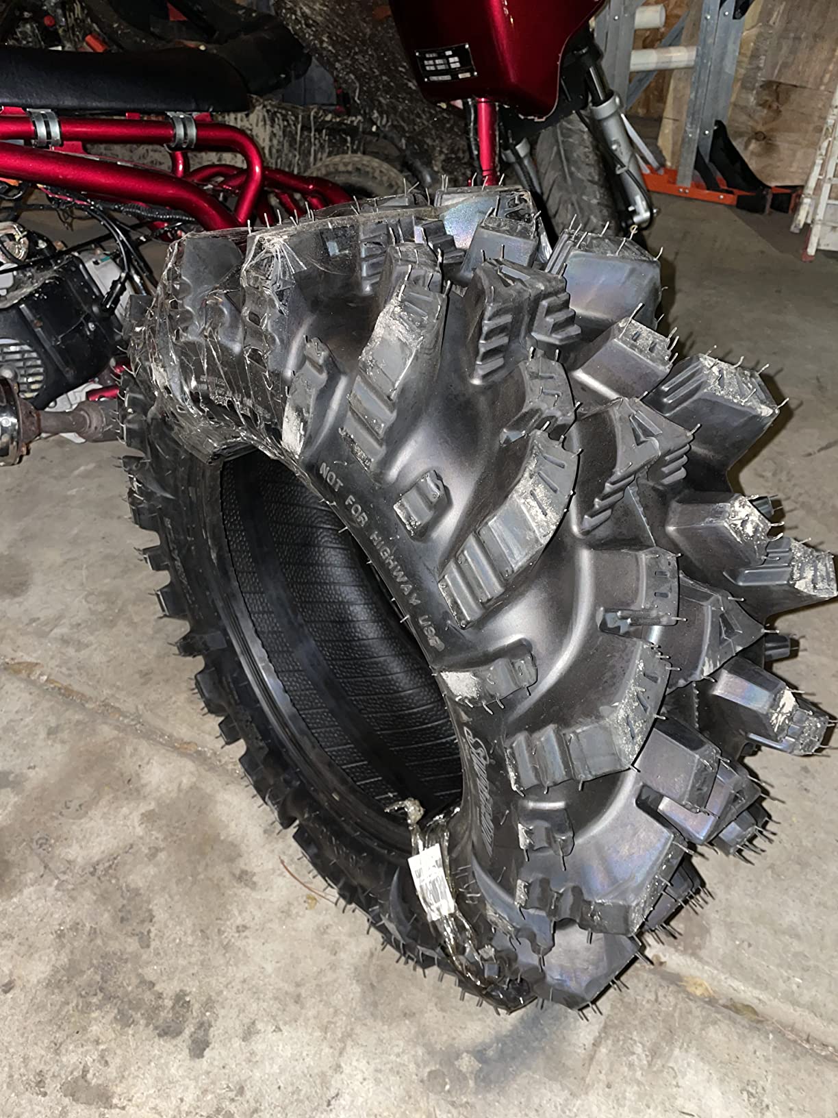 SuperATV Intimidator Mud Tire | 30x10-14 | 2