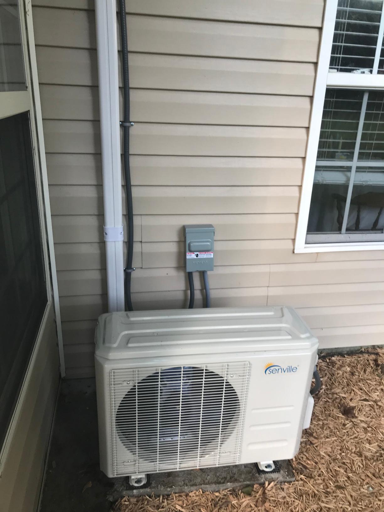 Senville LETO Mini Split Air Conditioner, Heat Pump, White, 9000 BTU customer photo 2