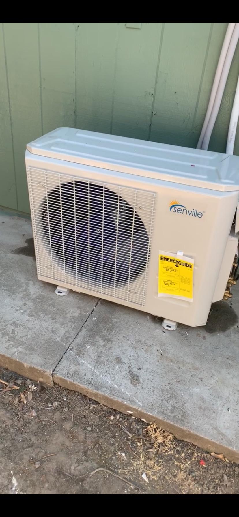 Senville Mini Split AC/Heating System, 2 Zone, 18000 BTU customer photo 2