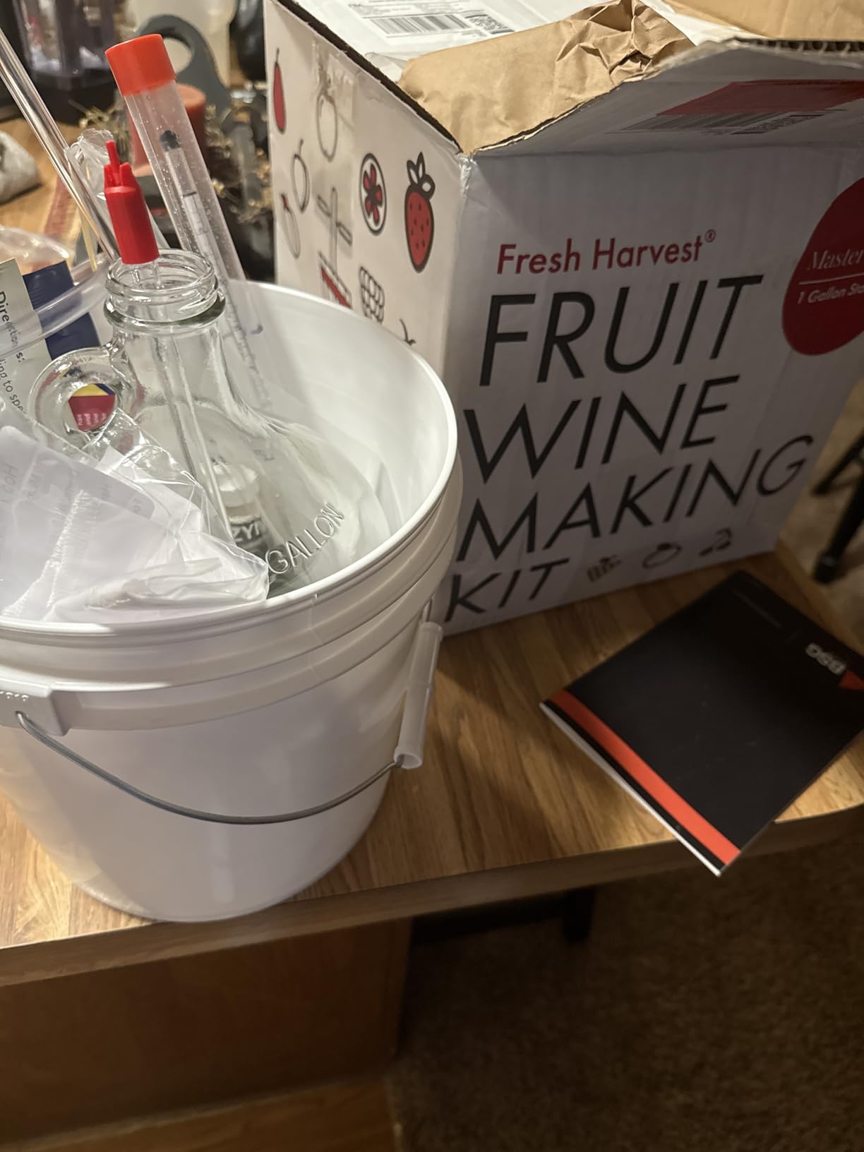 Master Vintner Fresh Harvest One Gallon Small Batch Fruit Wine Making Kit customer photo 2