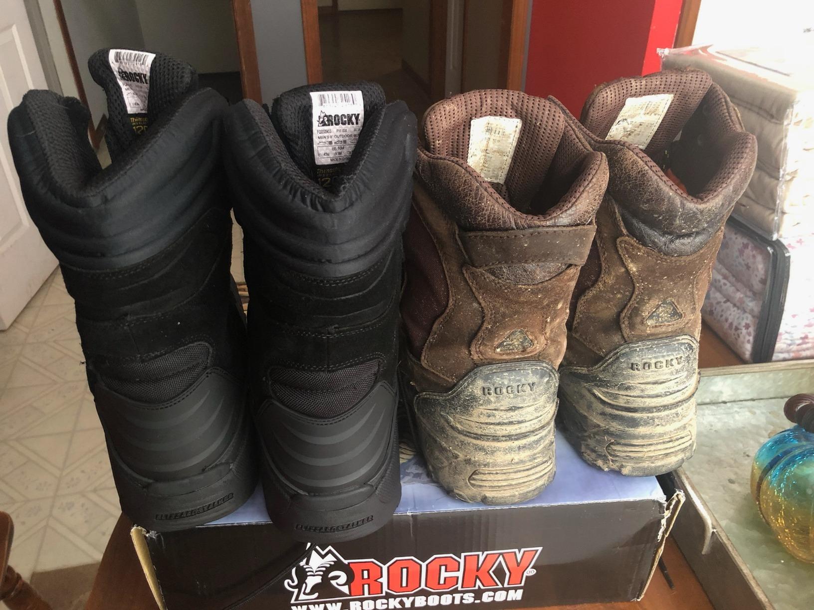 ROCKY Retraction Waterproof 800G Insulated Outdoor Boot customer photo 2