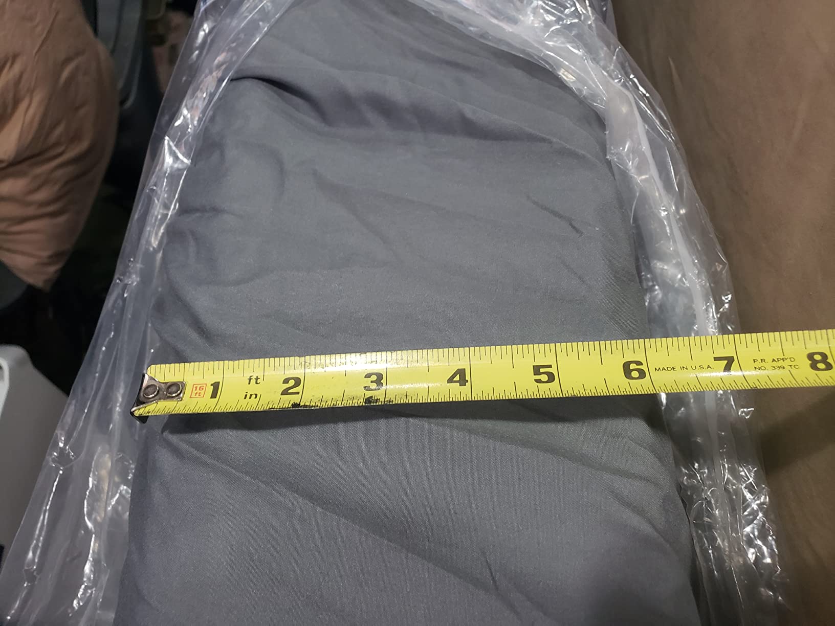 Linenspa 6 Inch Memory Foam Mattress - Firm Feel - Twin XL customer photo 2
