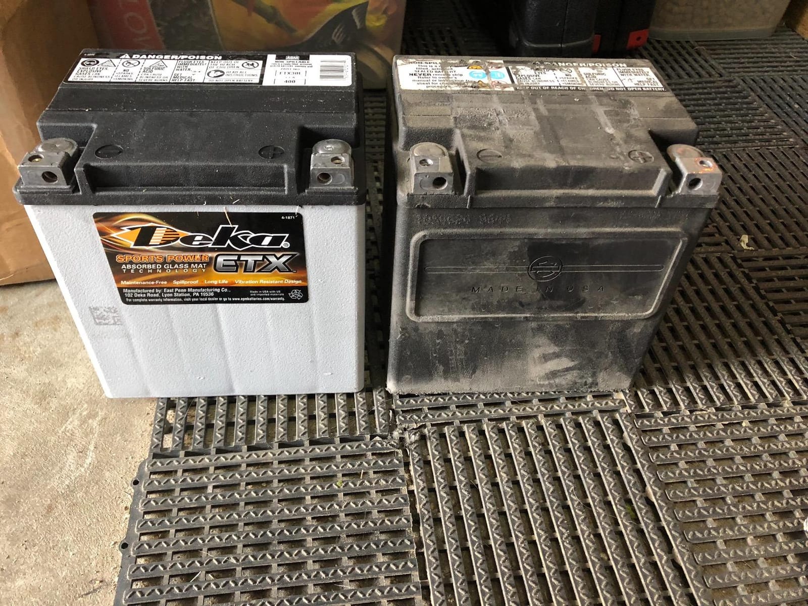 Deka AGM Battery ETX-30L Fits Select Harley Davidson Motorcycles … customer photo 2