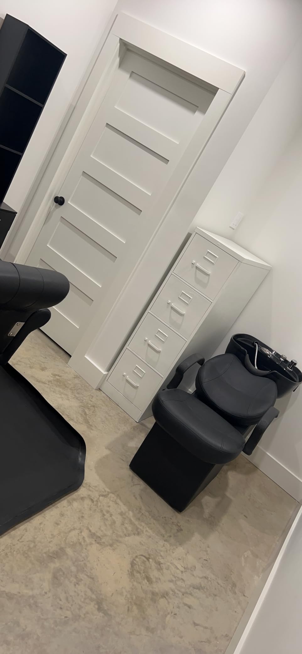 Polar Aurora New Backwash Barber Chair ABS Plastic Shampoo Bowl Sink Unit Station Spa Salon Equipment customer photo 1
