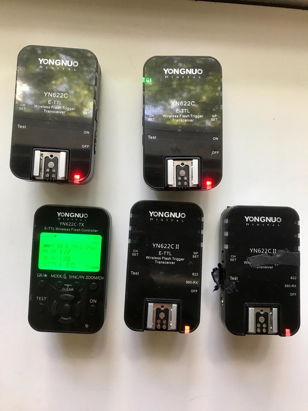 YONGNUO YN622C II Wireless ETTL Flash Trigger, with High-Speed Sync HSS 1/8000s for Canon Camera customer photo 2