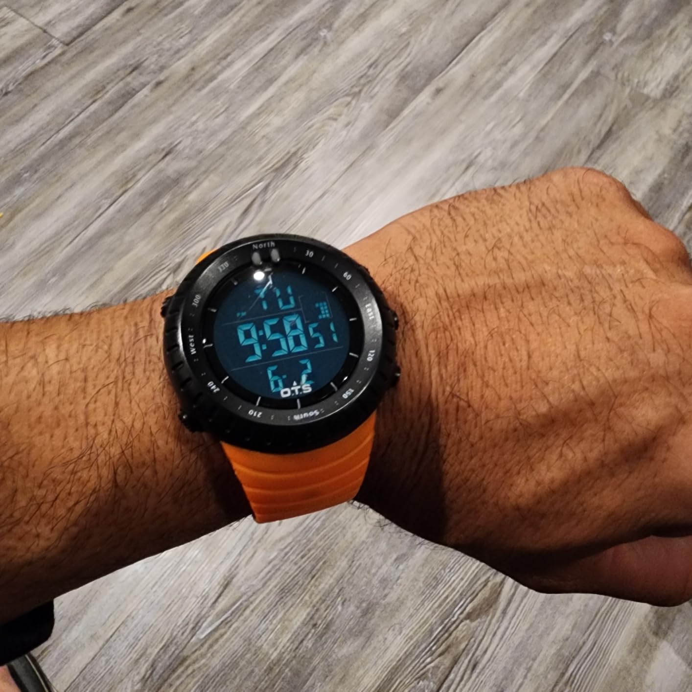 PALADA Men's Digital Sports Watch Waterproof Tactical Watch with LED Backlight Watches for Men customer photo 1