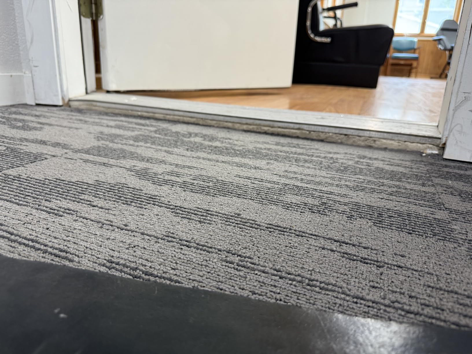 Doorway Threshold Ramp, Wheelchair Scooter, Rubber, 1.5