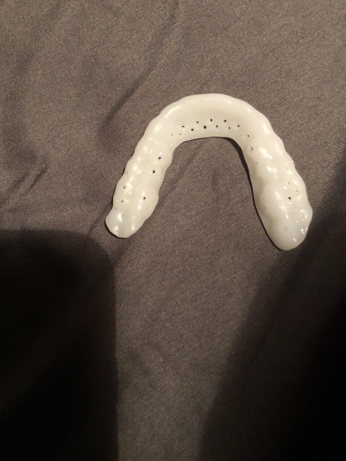 Nighttime Dental Protector – Comfortable Mouth Guard for Bruxism - Custom Fitted Protection for Teeth Grinding and Jaw Clenching Plus Storage Case customer photo 1