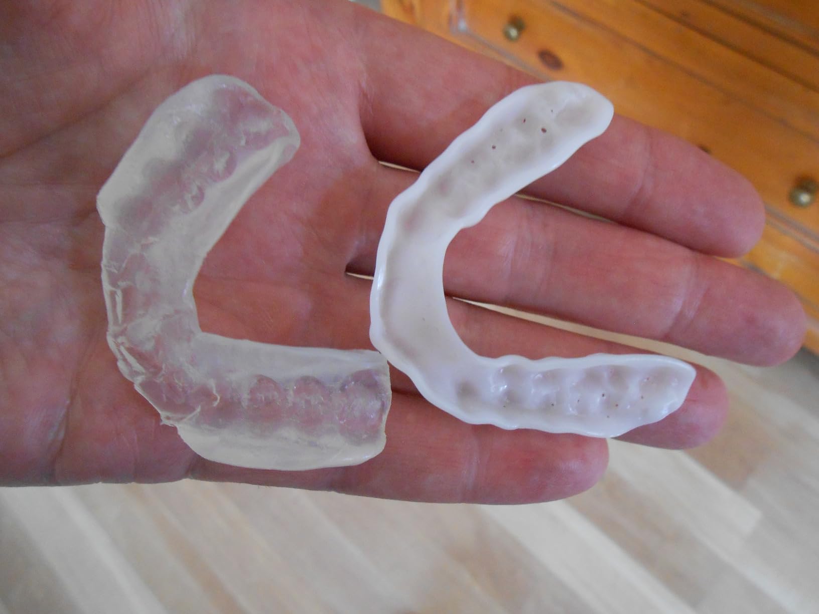 Nighttime Dental Protector – Comfortable Mouth Guard for Bruxism - Custom Fitted Protection for Teeth Grinding and Jaw Clenching Plus Storage Case customer photo 2
