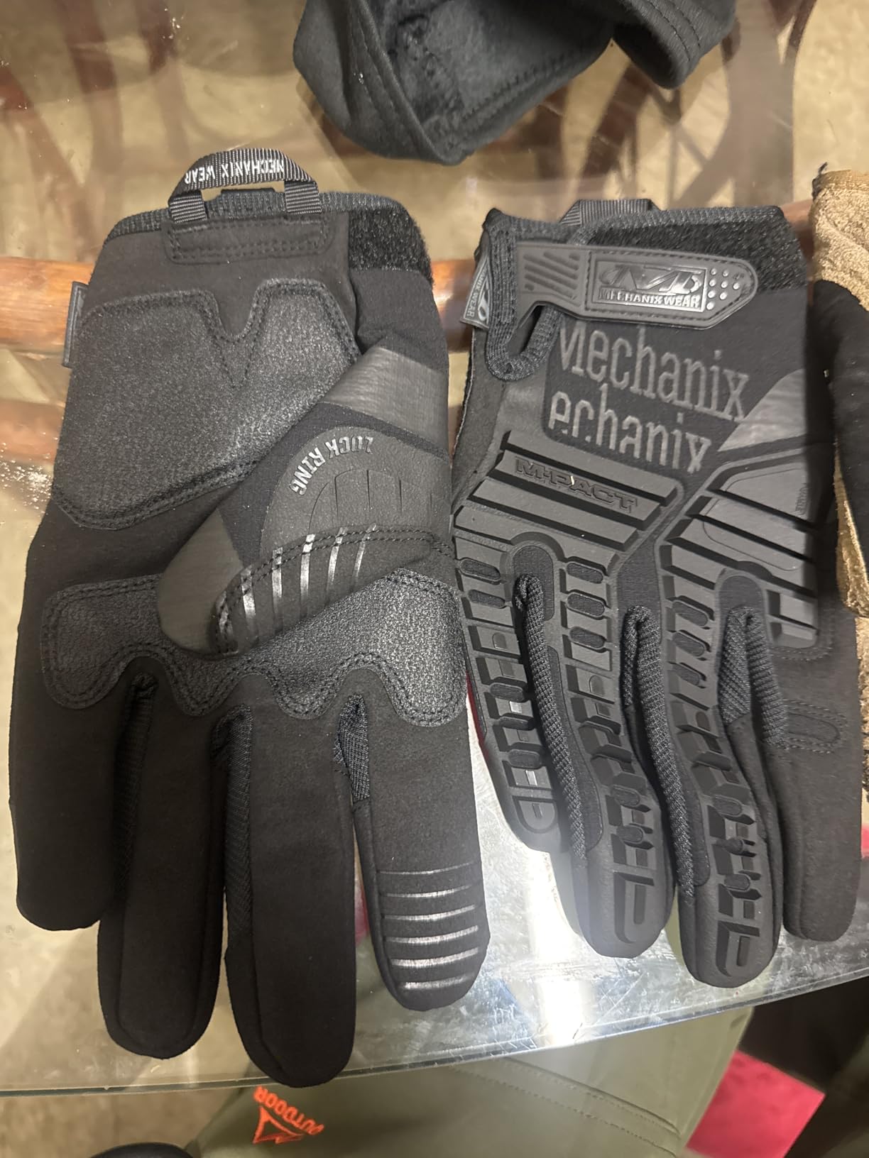Mechanix Wear M-Pact Tactical Work Gloves, Grey, Large customer photo 2