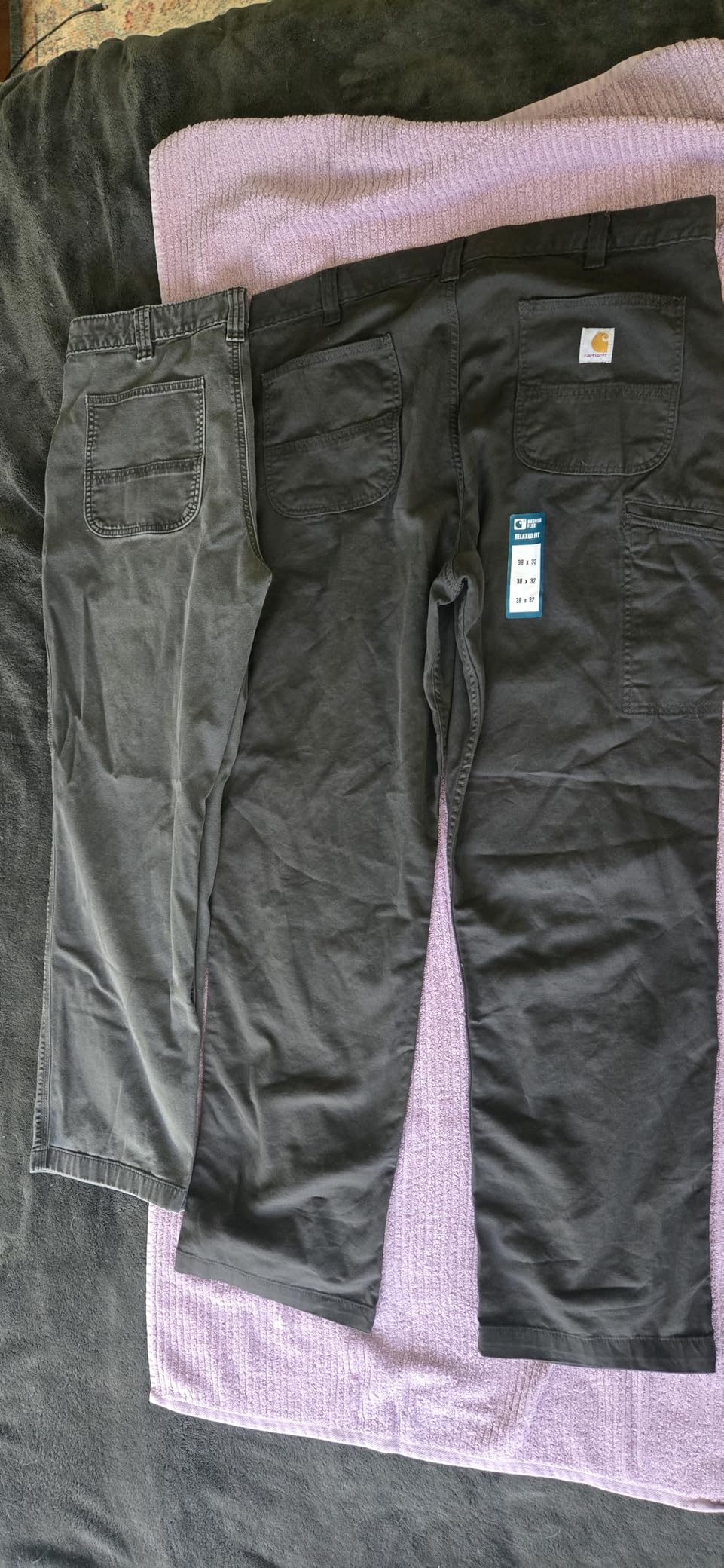 Carhartt Men's Relaxed Straight Rigby Dungaree customer photo 1
