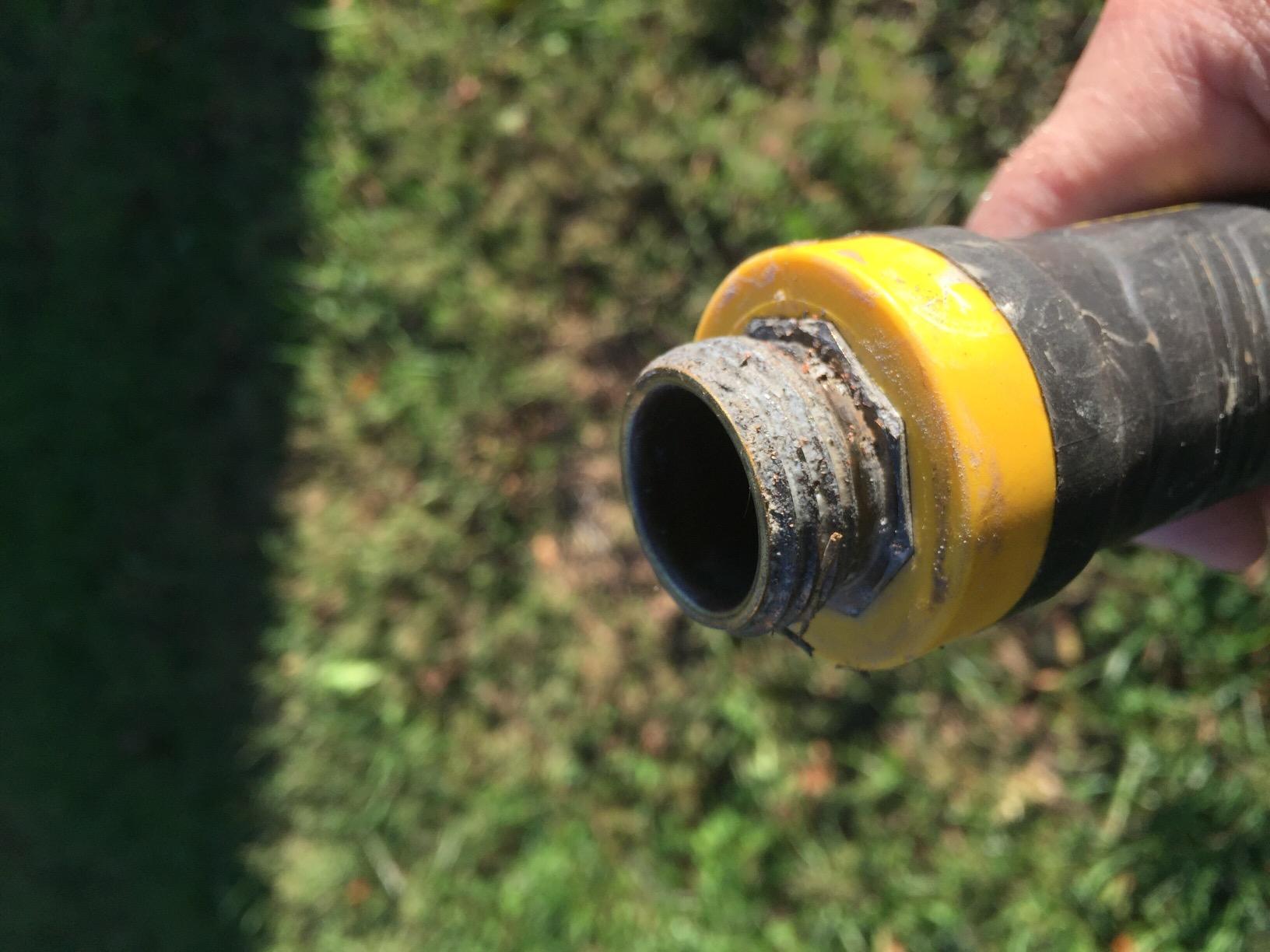 Stanley FATMAX Professional Grade Garden Hose, 50 Feet x 5/8 Inch, Yellow, 500 PSI customer photo 1