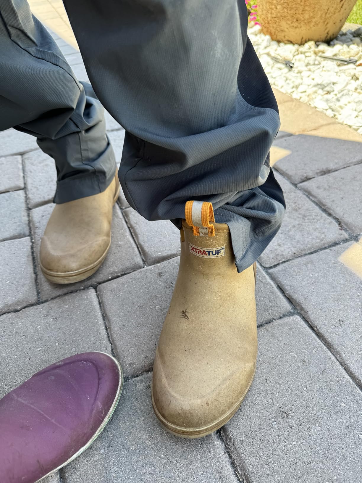 XTRATUF Men's Ankle Deck Boot customer photo 1