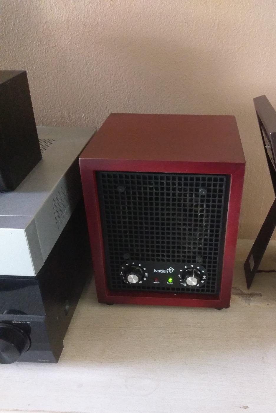 Ivation Ozone Generator Air Purifier, Ionizer & Deodorizer -Purifies Up to 3,500 Sq/Ft -Great for Dust, Pollen, Pets, Smoke & More Cherry customer photo 1