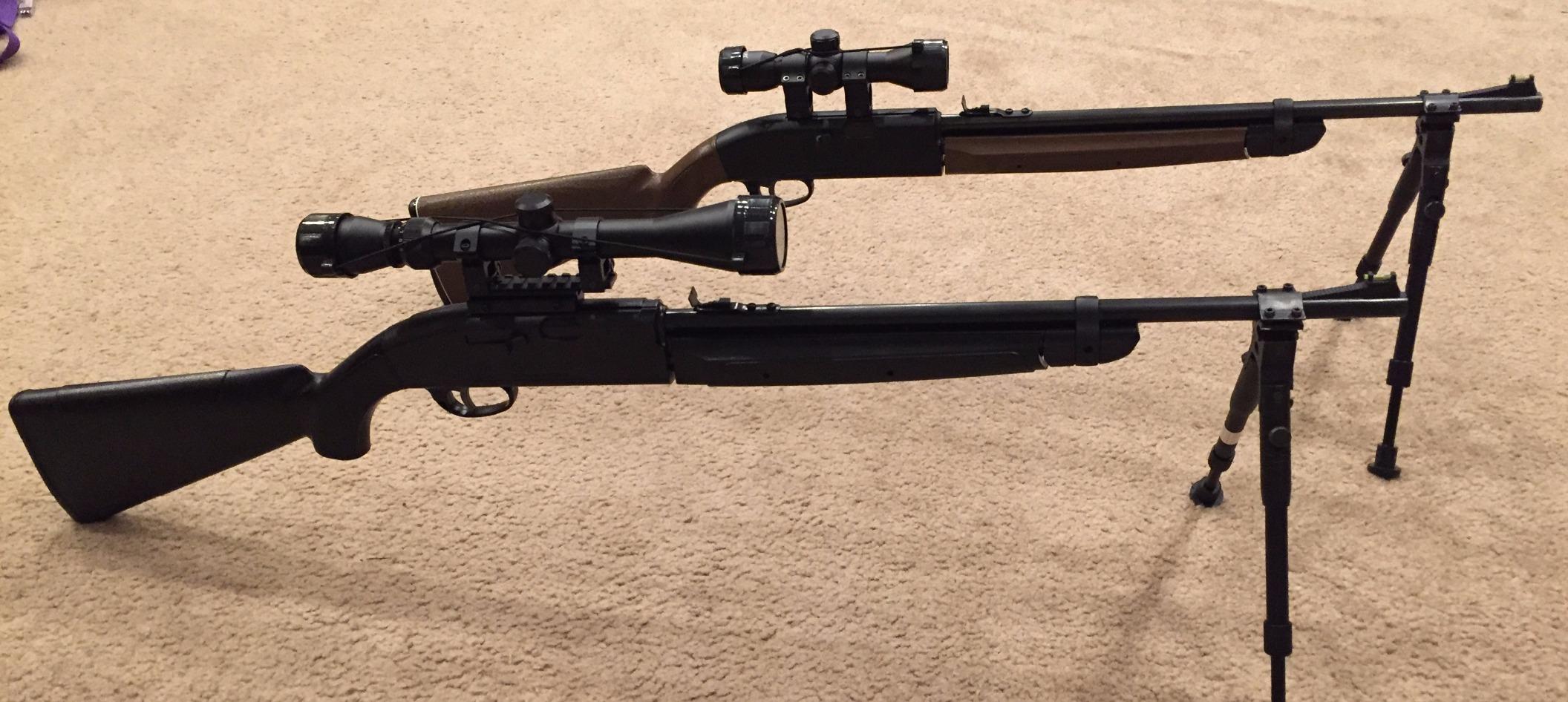 Crosman CLGY1000KT Legacy Variable Pump .177-Caliber Pellet/BB Air Rifle with Scope customer photo 1