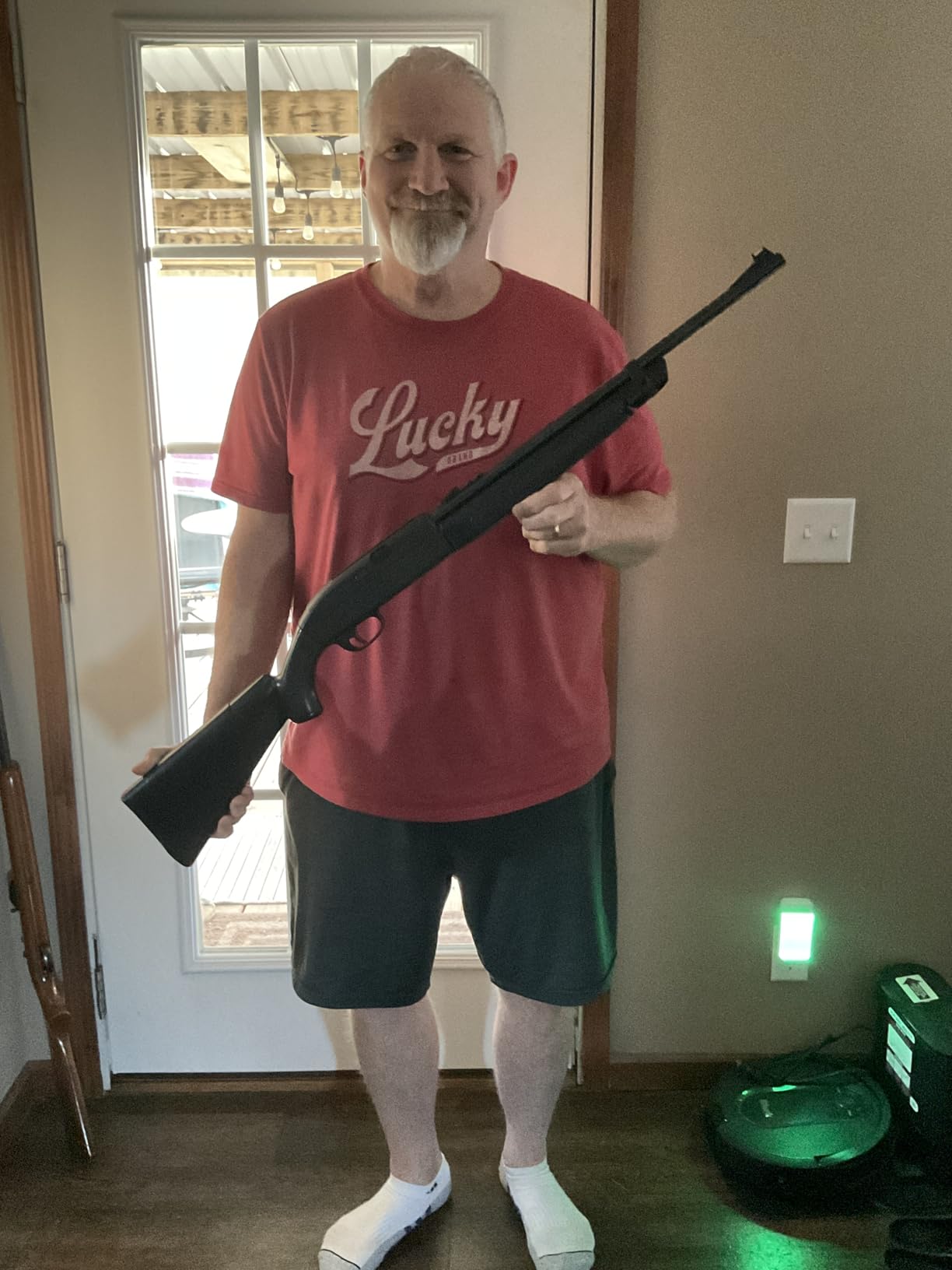 Crosman CLGY1000KT Legacy Variable Pump .177-Caliber Pellet/BB Air Rifle with Scope customer photo 2