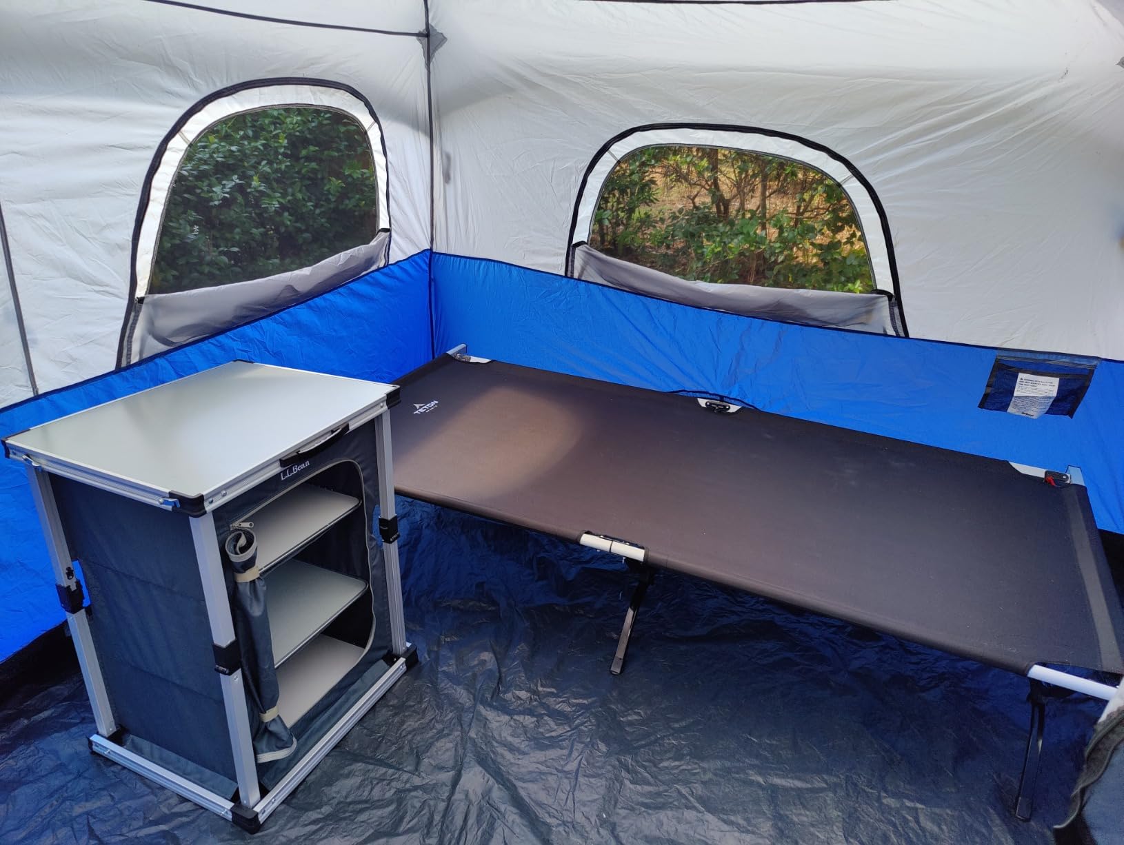 Teton Outfitter Camping Cot, Heavy-Duty Oversized Folding Cot for Adults, Comfortable Elevated Sleeping Bed, Easy Setup customer photo 2